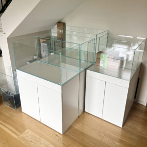 Ultra Clear Rimless Aquarium With Cabinet