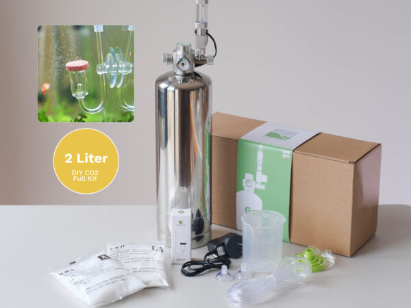 Kiwi Aqua DIY CO2 Stainless Bottle 2-Liter