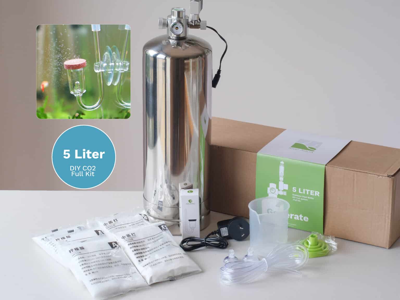 Aquarium CO2 Generator Kit | DIY CO2 System for Planted Tanks
