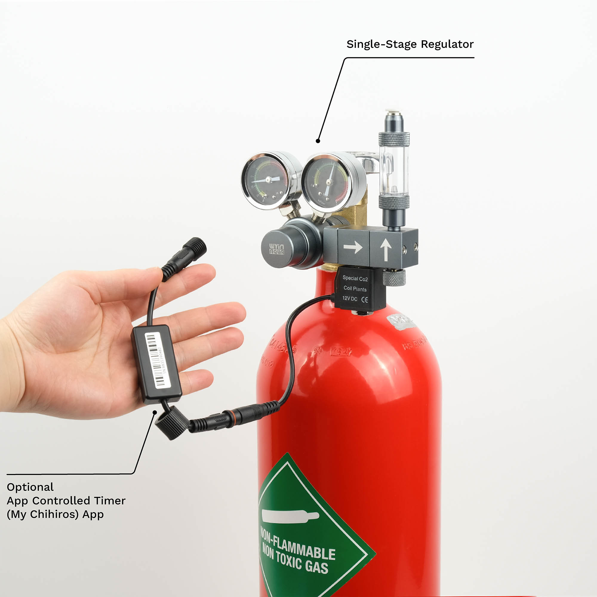 3.5KG Cylinder Aquarium CO2 Kit - Image 5