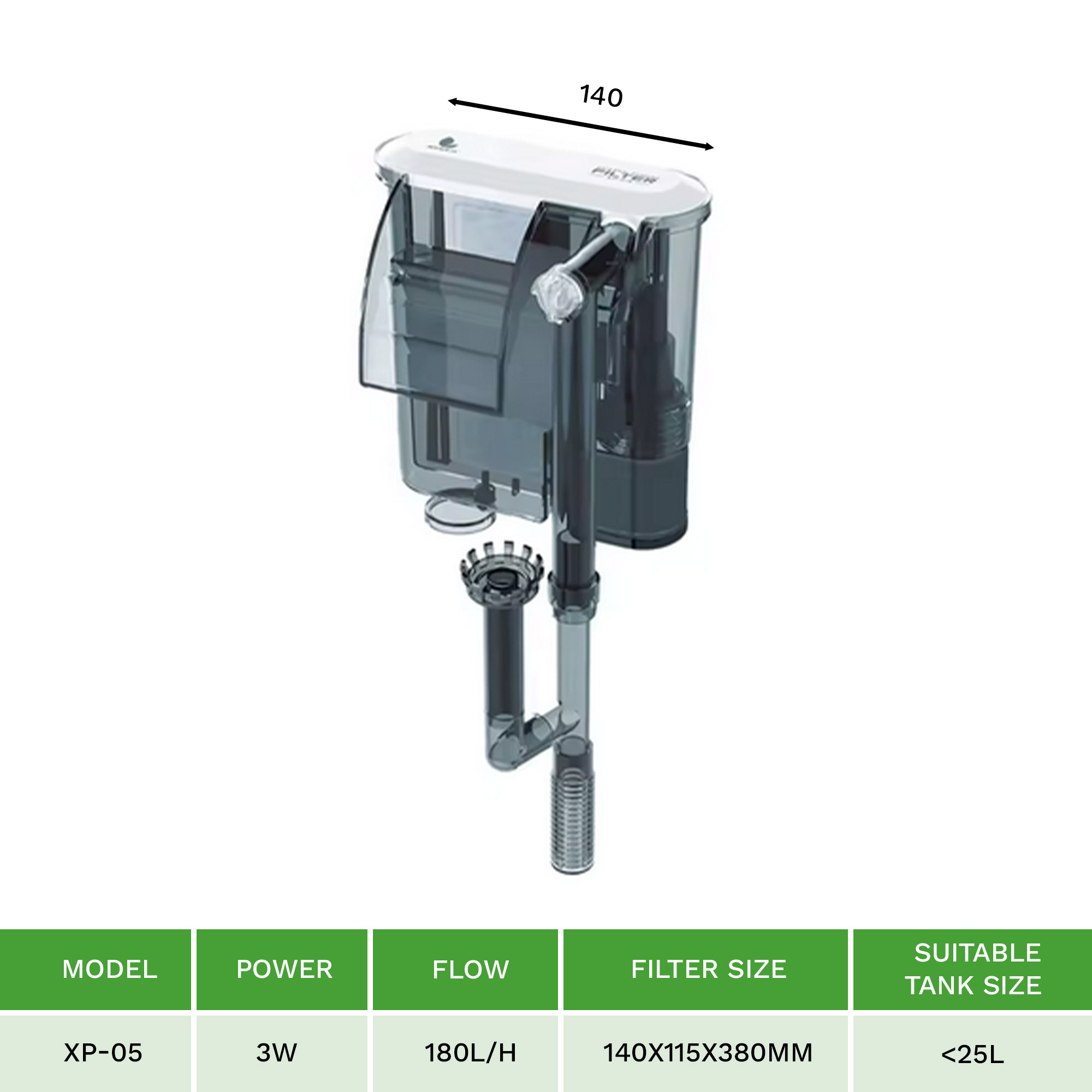 Hang-On Aquarium Filter XP Series - Image 7