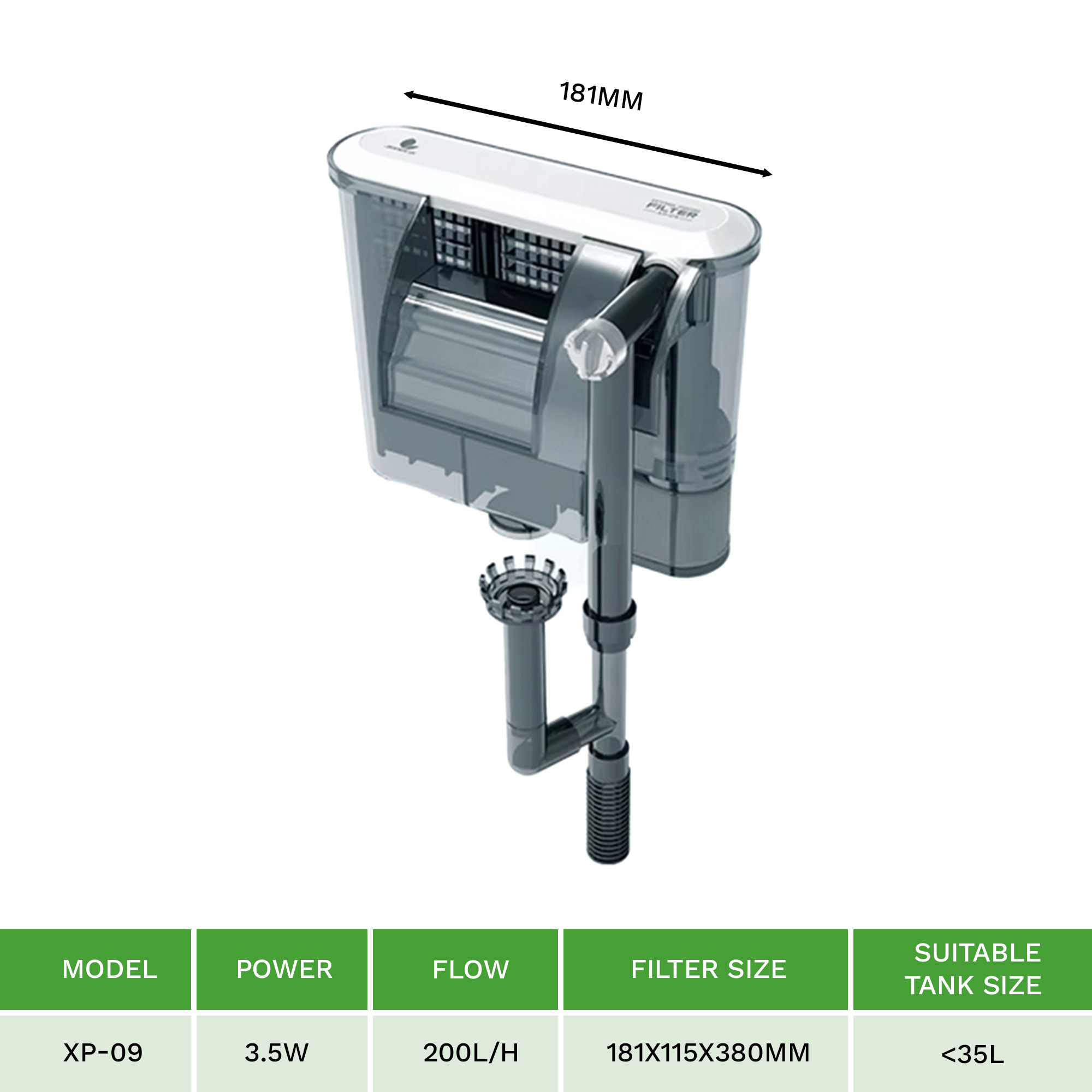 Hang-On Aquarium Filter XP Series - Image 8