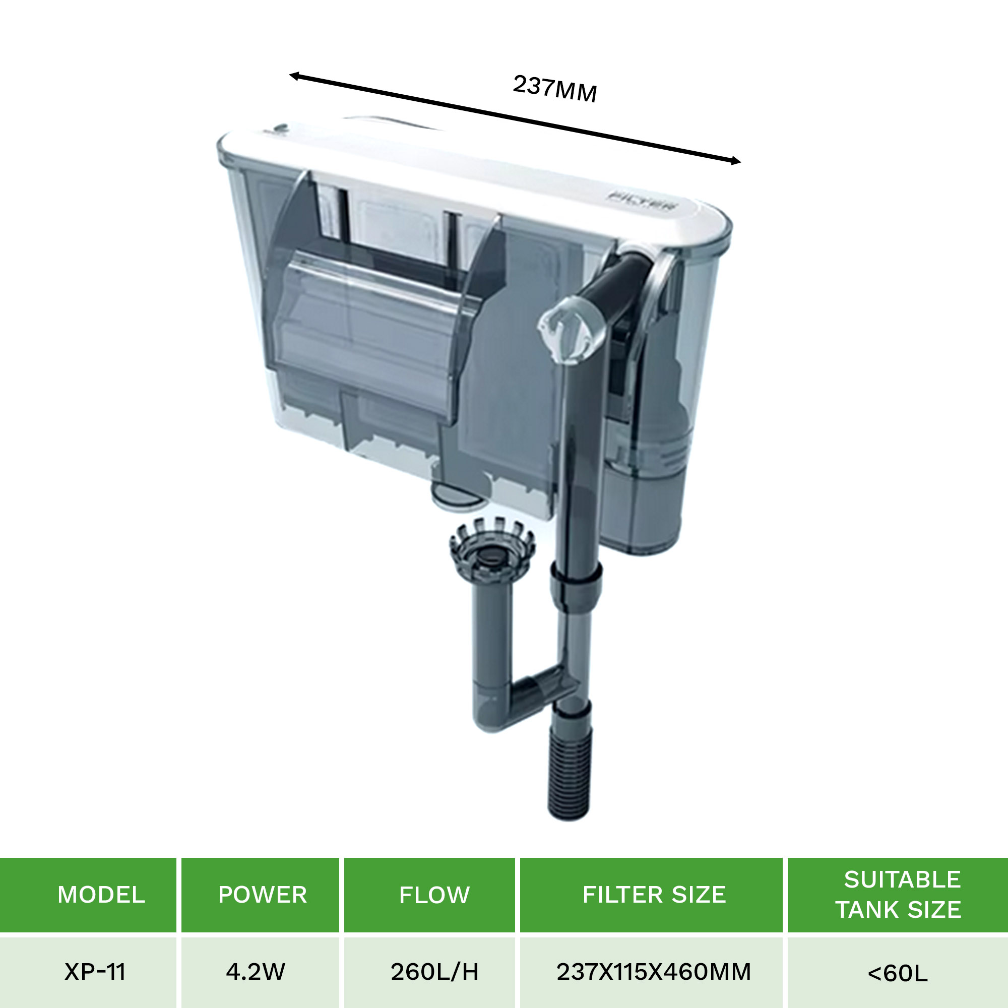 Hang-On Aquarium Filter XP Series - Image 9