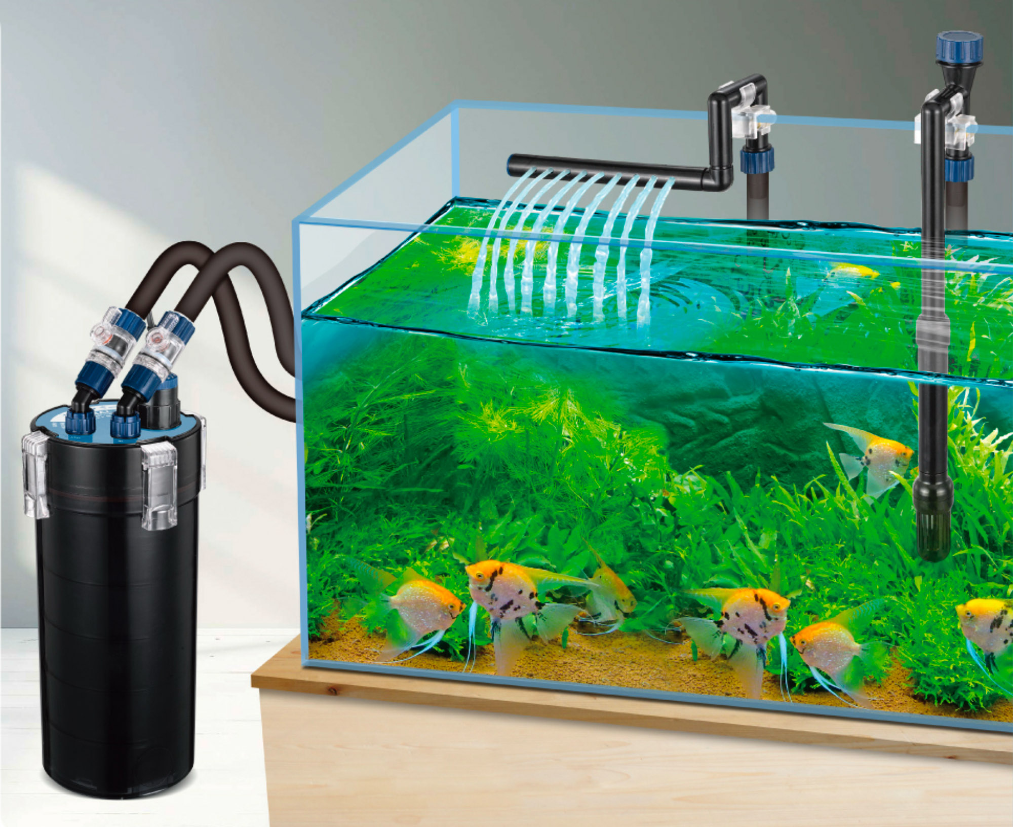 Aquarium Canister Filter KY Classic Series - Image 2