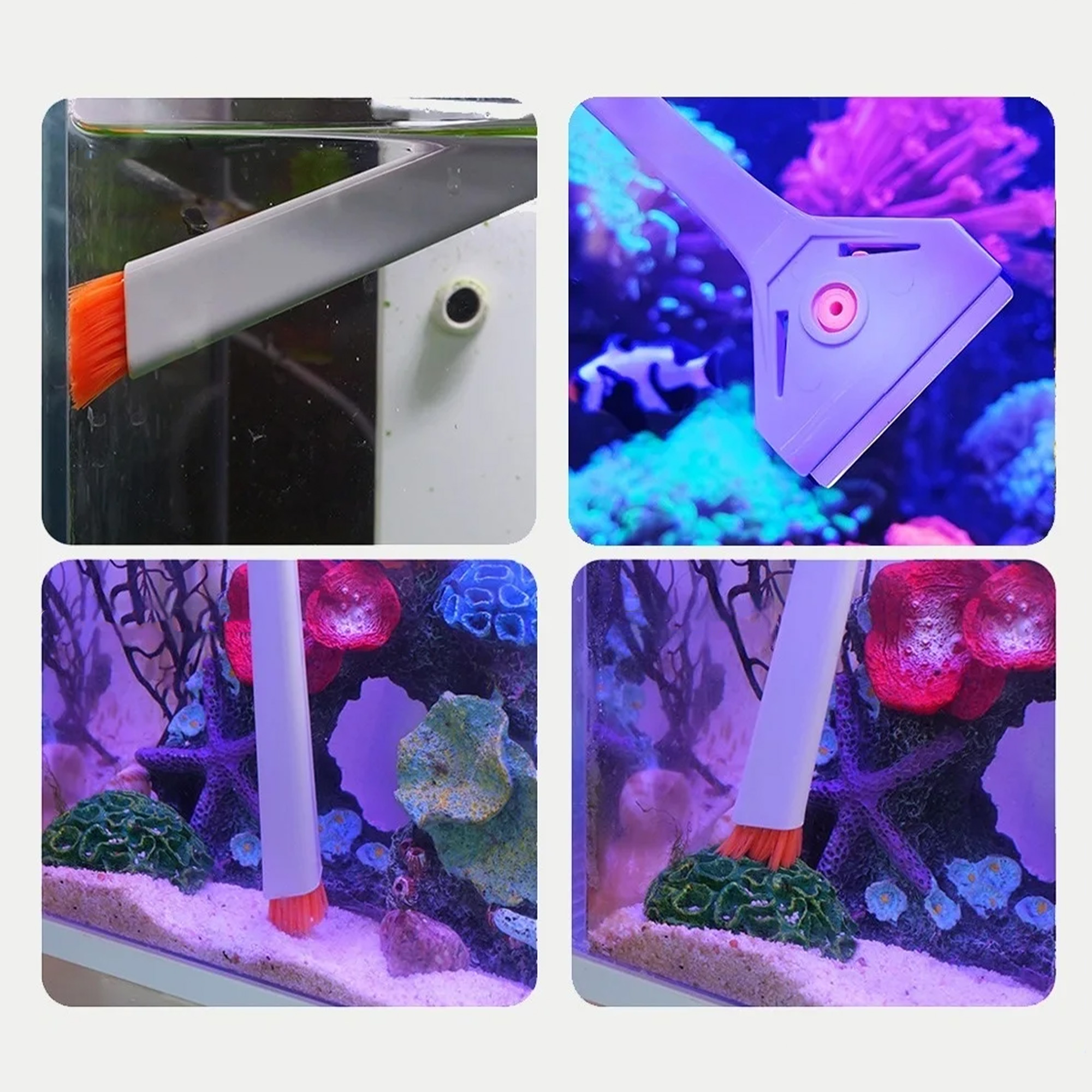 Qanvee N3 Algae Scraper with Brush Tool - Image 4