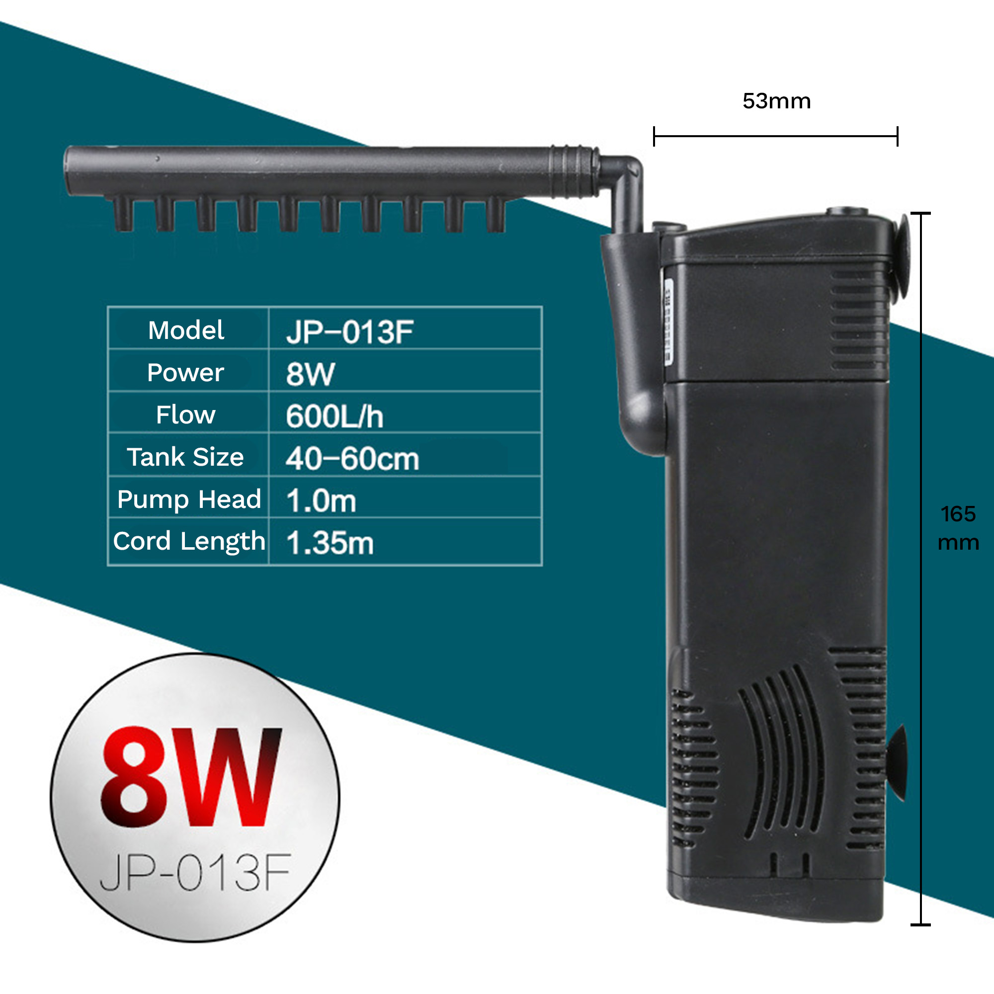 SUNSUN Aquarium Internal Filter - Image 10