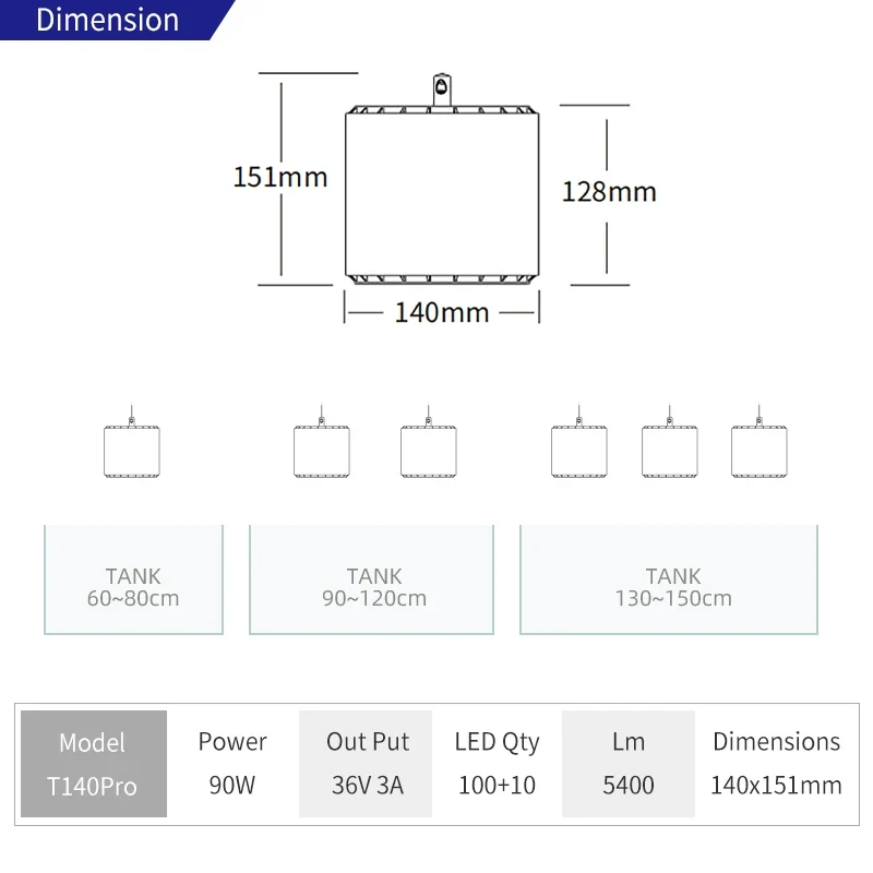 Week Aqua T140Pro Aquarium Spotlight - Image 7