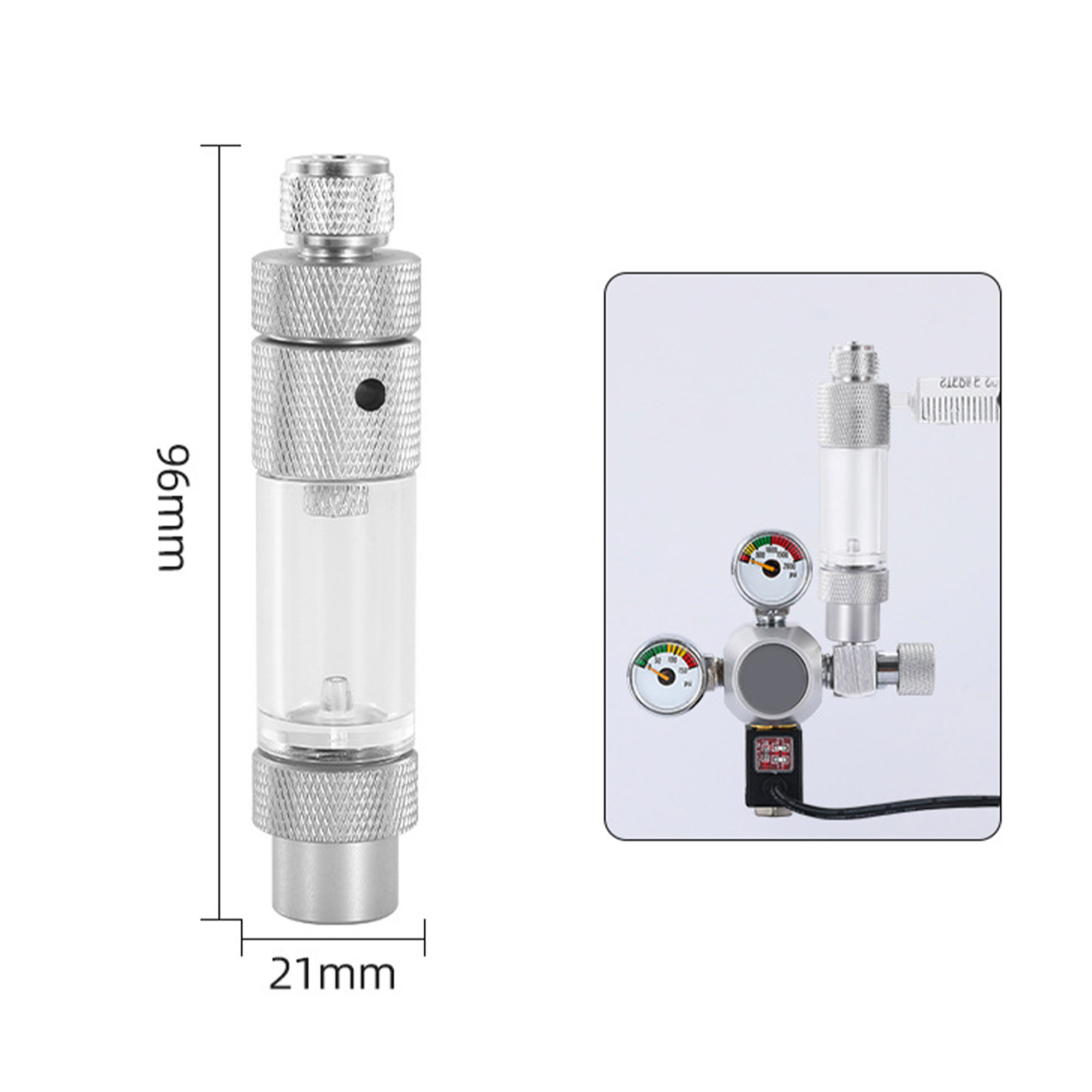 WYIN Aqua CO2 Bubble Counter - Image 4